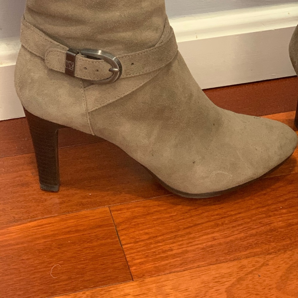 Anne Klein Cadencia Tall Suede Boots